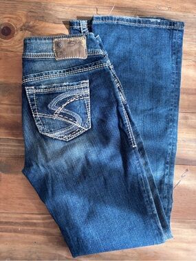 Silver jeans